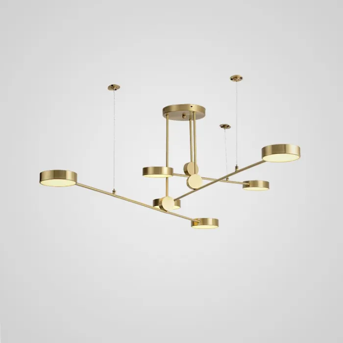 Подвесная люстра TECHNUM LED GOLD от ImperiumLoft