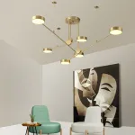 Подвесная люстра TECHNUM LED GOLD от ImperiumLoft