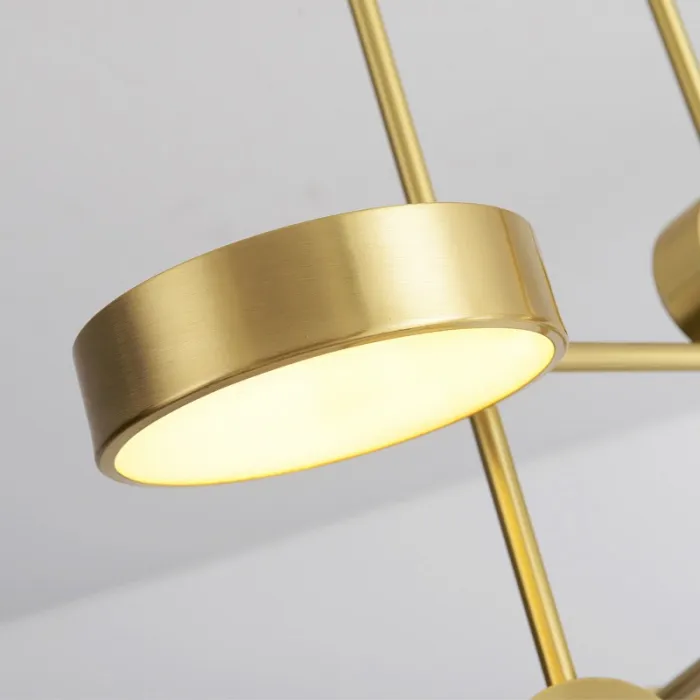 Подвесная люстра TECHNUM LED GOLD от ImperiumLoft