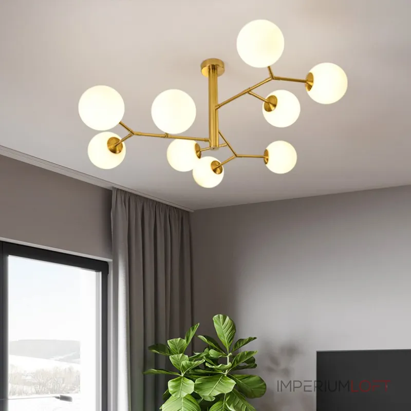 Потолочная люстра TWIGGY D80 Gold