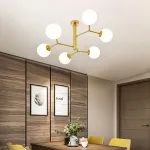 Потолочная люстра TWIGGY D80 Gold