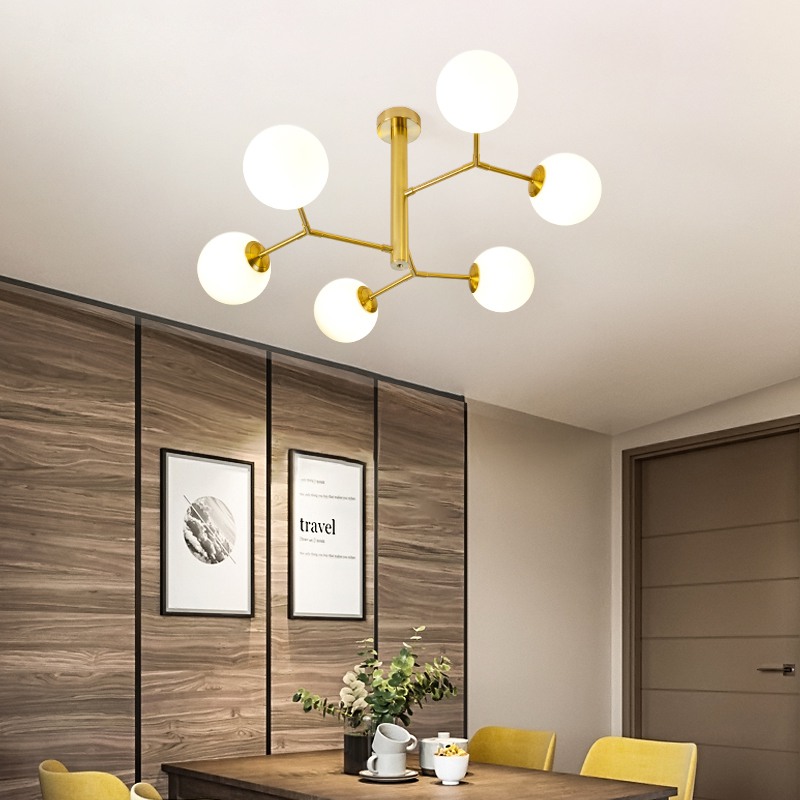 Потолочная люстра TWIGGY D80 Gold