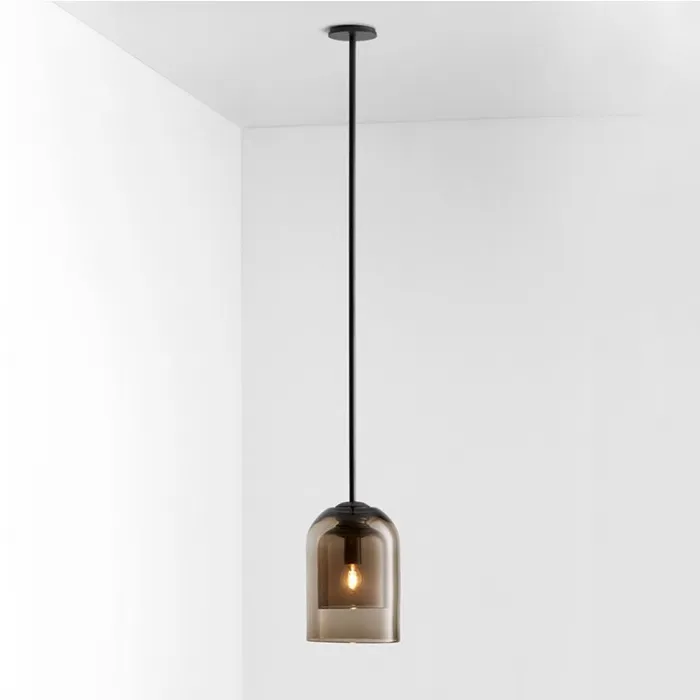 Подвесной светильник ARIA 3 lamps Disk Amber от ImperiumLoft