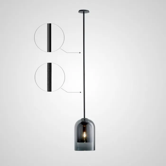 Подвесной светильник ARIA 3 lamps Plank Turquoise от ImperiumLoft
