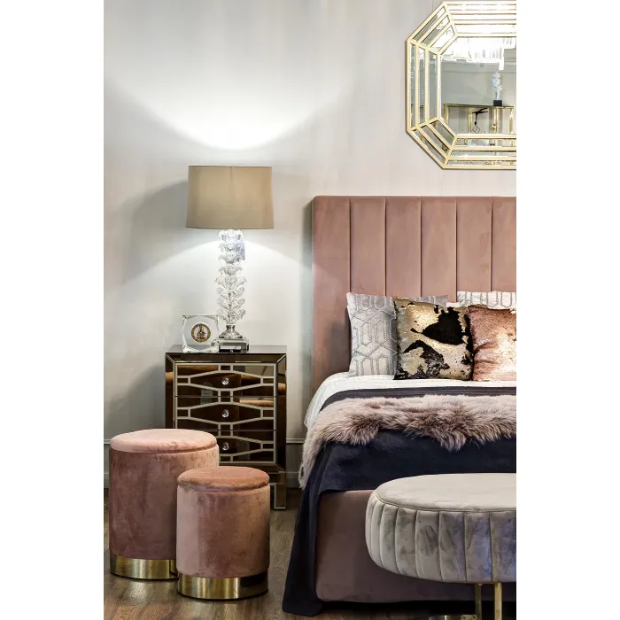 Лампа настольная (коричневый абажур) 22-87508 от ImperiumLoft