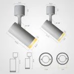 Потолочный светильник UNI L Белый от ImperiumLoft