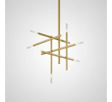 Подвесная люстра TRAVERSE H90 Gold