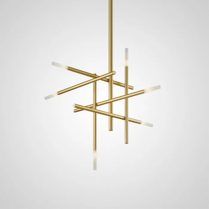 Подвесная люстра TRAVERSE H90 Gold от ImperiumLoft