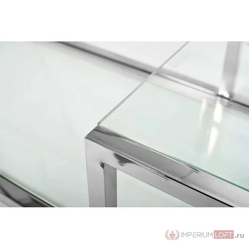 Консоль со стеклом (цвет хром) GY-CST8005 от ImperiumLoft