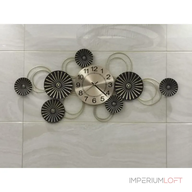 Дизайнерский настенный декор часы LaLume-KKK00393 от ImperiumLoft