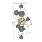 Дизайнерский настенный декор часы LaLume-KKK00393 от ImperiumLoft