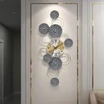 Дизайнерский настенный декор часы LaLume-KKK00393 от ImperiumLoft