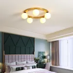 Потолочный светильник WREATH 8 D77 Черный, Прозрачный от ImperiumLoft