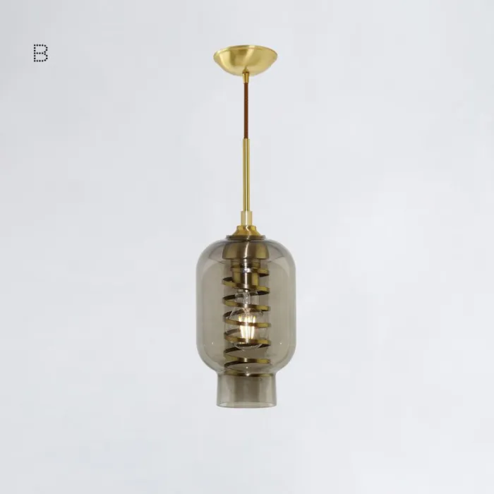 Подвесной светильник SCREW SMOKY от ImperiumLoft