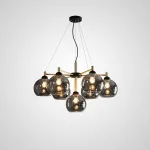 Подвесная люстра ETNA D57 Amber