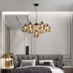 Подвесная люстра ETNA D57 Amber