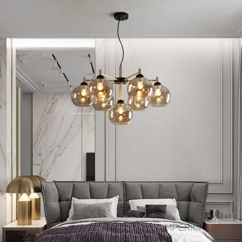 Подвесная люстра ETNA D57 Amber