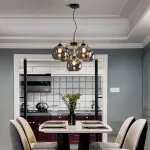 Подвесная люстра ETNA D57 Amber