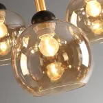 Подвесная люстра ETNA D57 Amber