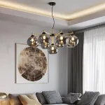 Подвесная люстра ETNA D57 Amber