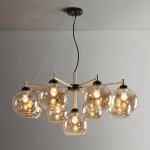 Подвесная люстра ETNA D57 Amber