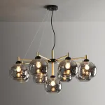 Подвесная люстра ETNA D57 Amber