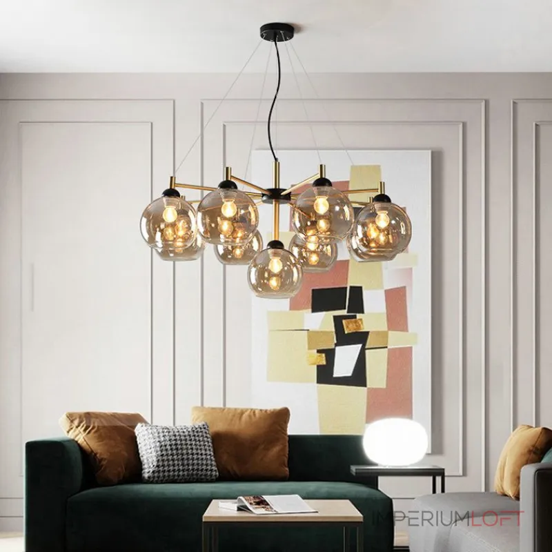 Подвесная люстра ETNA D57 Amber