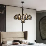 Подвесная люстра ETNA D57 Amber