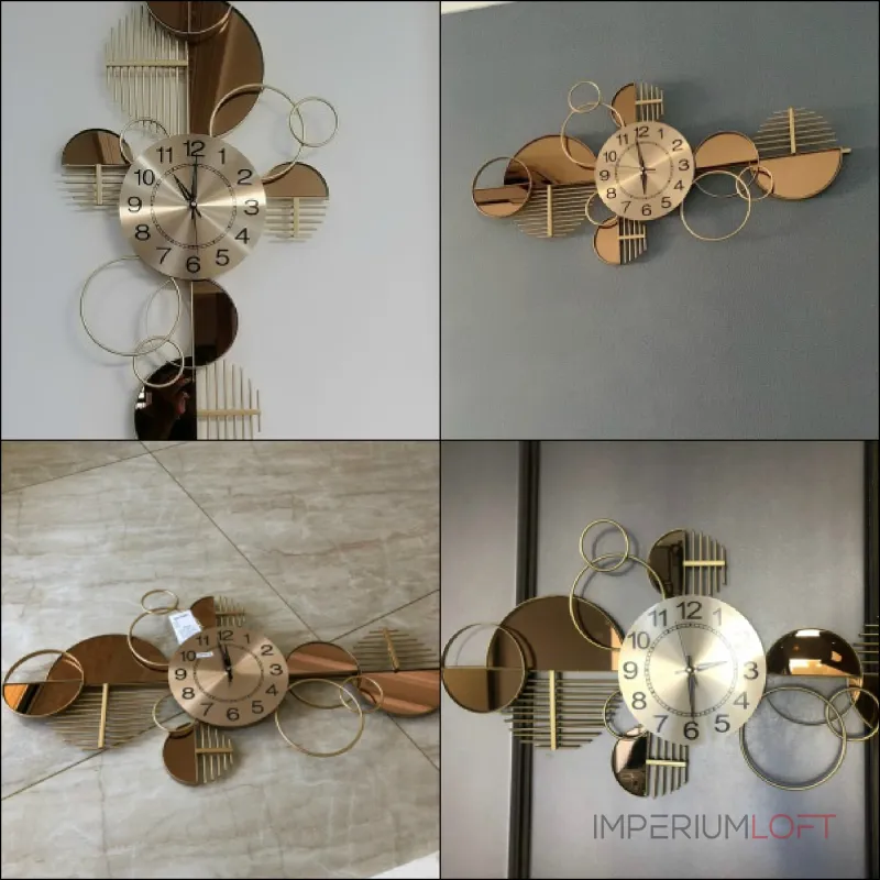 Дизайнерский настенный декор часы LaLume-KKK00280 от ImperiumLoft Дизайнерский настенный декор часы LaLume-KKK00280 от ImperiumLoft