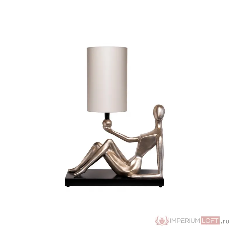 Лампа настольная Женщина (бежевый плафон) ART-4441-LM1 от ImperiumLoft