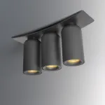 Потолочный светильник D TRIO Черный