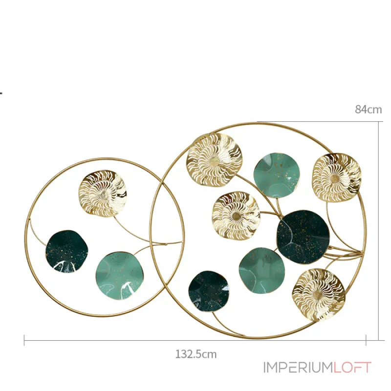 Дизайнерский настенный декор цветы LaLume-KKK00203 от ImperiumLoft Дизайнерский настенный декор цветы LaLume-KKK00203 от ImperiumLoft