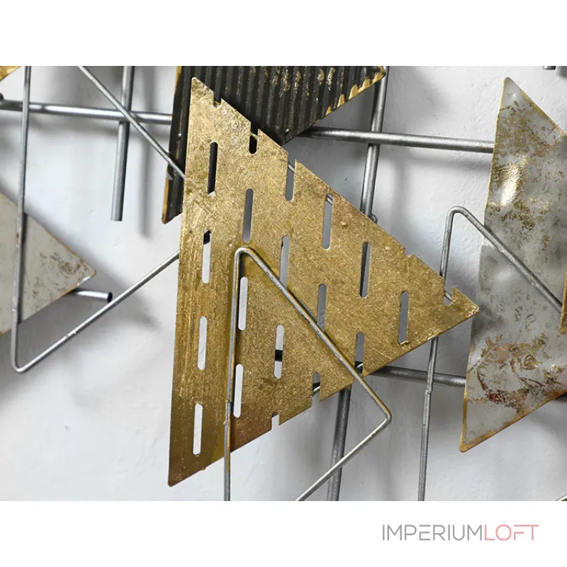 Дизайнерский настенный декор треугольник LaLume-KKK00154 от ImperiumLoft Дизайнерский настенный декор треугольник LaLume-KKK00154 от ImperiumLoft