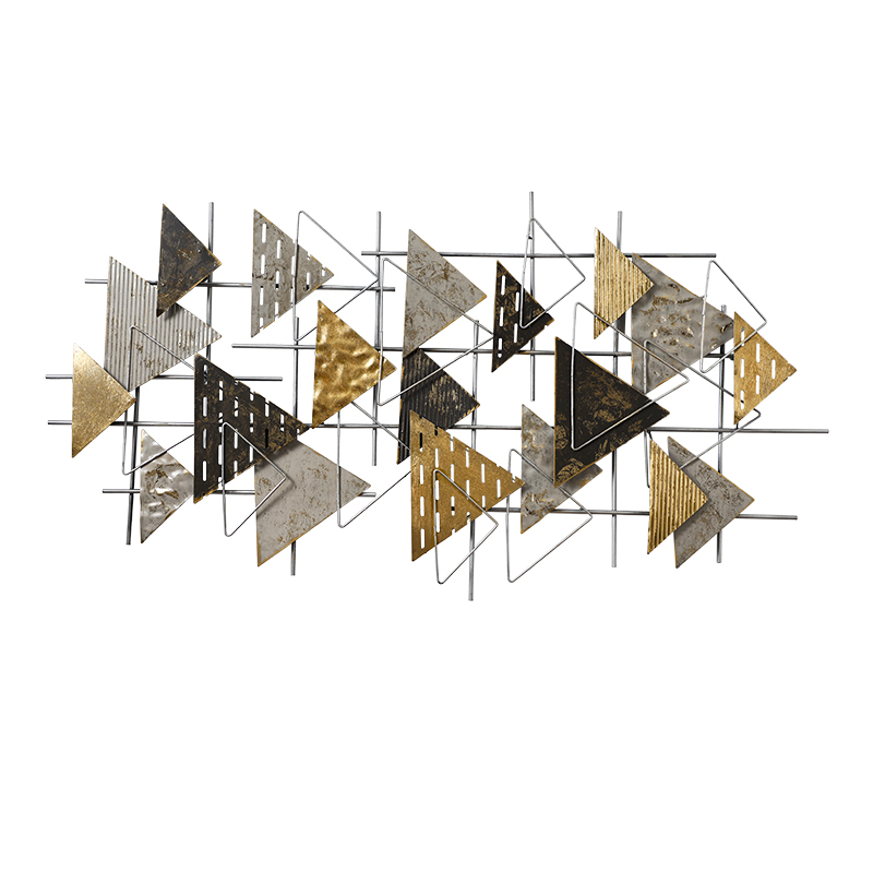 Дизайнерский настенный декор треугольник LaLume-KKK00154 от ImperiumLoft Дизайнерский настенный декор треугольник LaLume-KKK00154 от ImperiumLoft