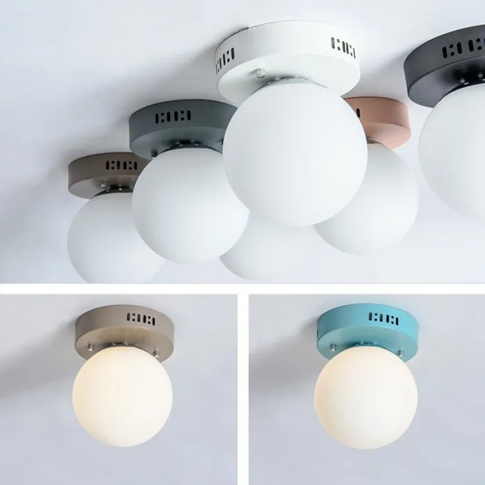 Подвесная люстра BOARD ORB L1 Grey от ImperiumLoft
