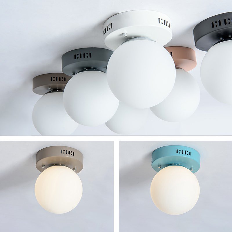 Подвесная люстра BOARD ORB L6 Blue от ImperiumLoft