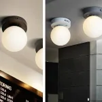 Подвесная люстра BOARD ORB L1 Grey от ImperiumLoft