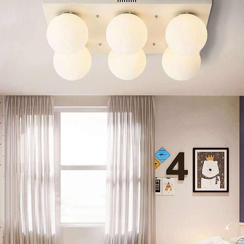 Подвесная люстра BOARD ORB L6 Blue от ImperiumLoft