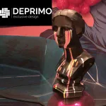 Дизайнерская скульптура женщины LaLume-SKT00133 