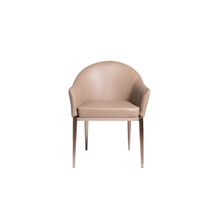 Стул из экокожи с подлокотниками 58DB-DC14676 от ImperiumLoft (760 мм)
