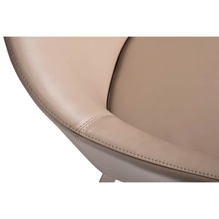 Стул из экокожи с подлокотниками 58DB-DC14676 от ImperiumLoft (760 мм)