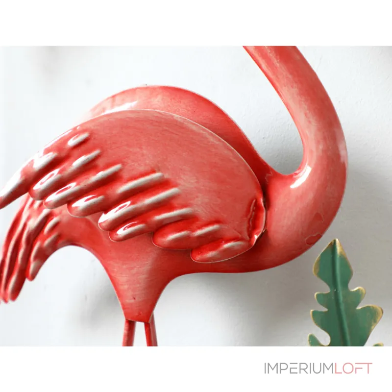 Дизайнерский настенный декор фламинго в рамке LaLume-KKK00131 от ImperiumLoft Дизайнерский настенный декор фламинго в рамке LaLume-KKK00131 от ImperiumLoft