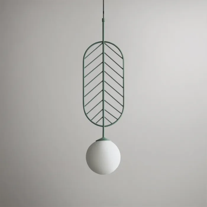 Подвесной светильник LEAF C Зелёный от ImperiumLoft
