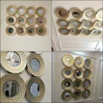 Дизайнерский настенный декор зеркала LaLume-KKK00319 от ImperiumLoft