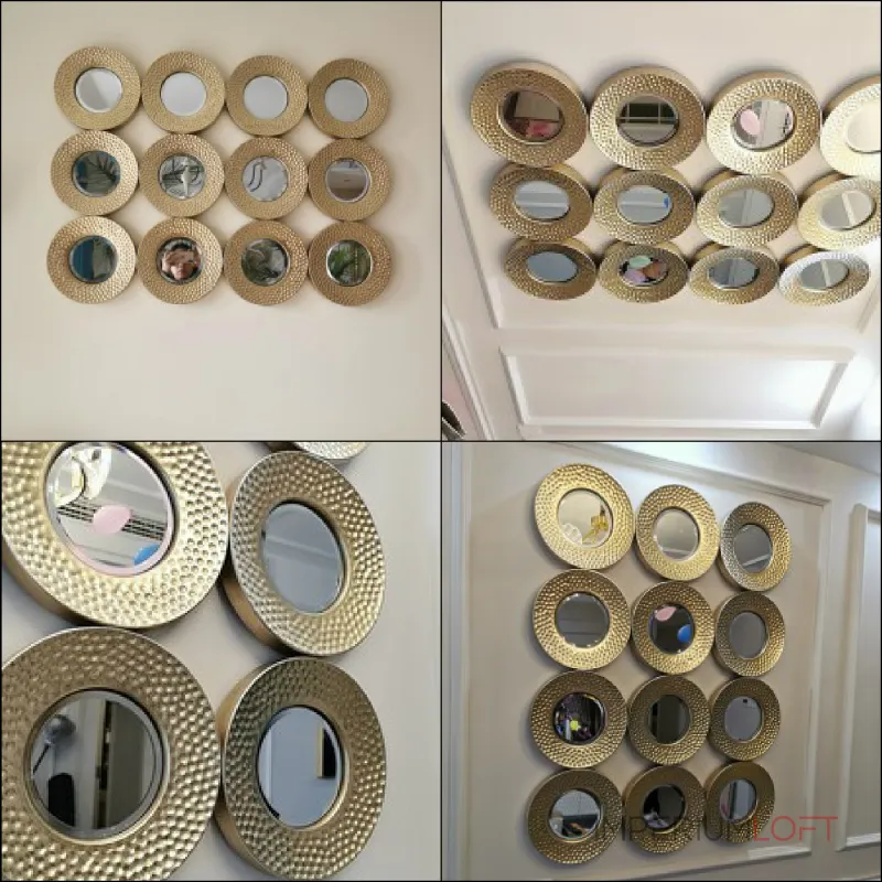 Дизайнерский настенный декор зеркала LaLume-KKK00319 от ImperiumLoft Дизайнерский настенный декор зеркала LaLume-KKK00319 от ImperiumLoft