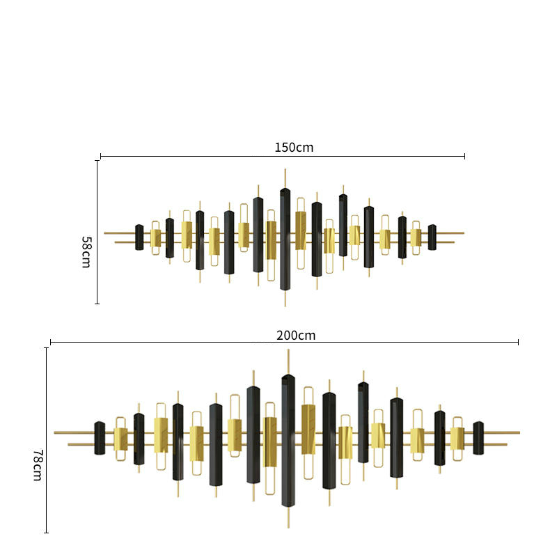 Дизайнерский настенный декор LaLume-KKK00354 от ImperiumLoft Дизайнерский настенный декор LaLume-KKK00354 от ImperiumLoft