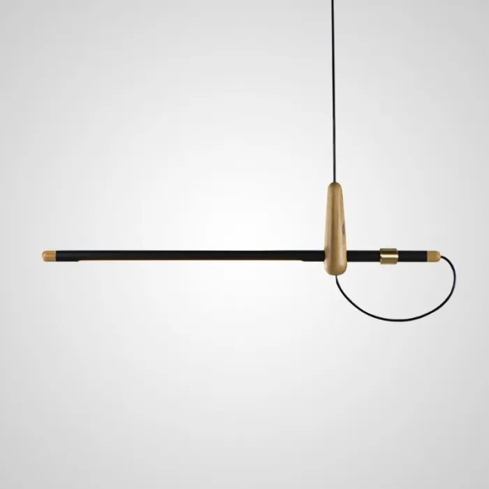 Подвесная люстра BARCKER Dark wood от ImperiumLoft