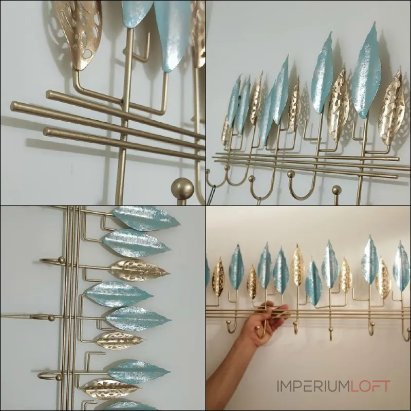 Дизайнерский настенный декор вешалка LaLume-KKK00299 от ImperiumLoft Дизайнерский настенный декор вешалка LaLume-KKK00299 от ImperiumLoft