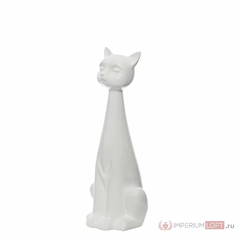 Статуэтка Белый кот C5011285 бел. от ImperiumLoft