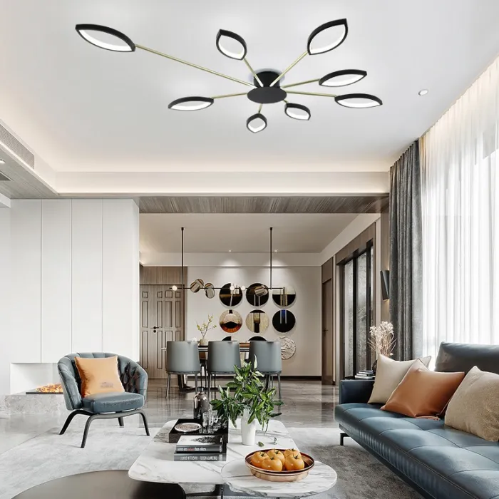 Потолочная люстра DAGGRY 8 от ImperiumLoft
